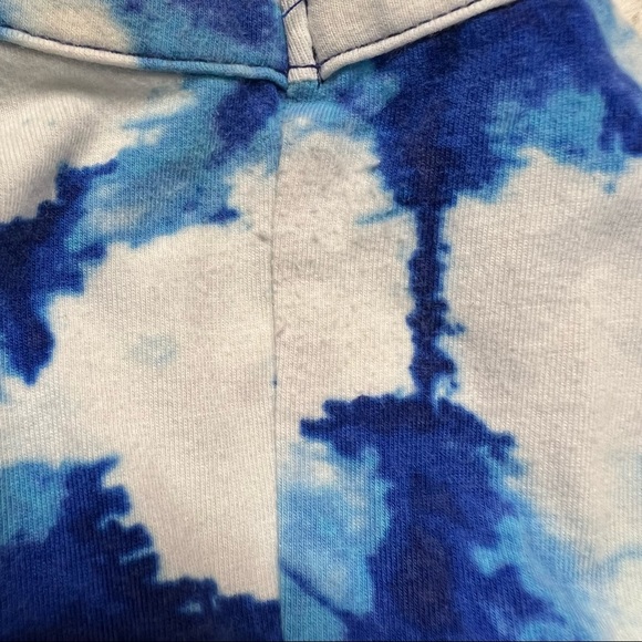 MICHAEL Michael Kors White/Blue Studded Tank Top, Tie Dye/Ink Blots, Size Medium - Picture 7 of 10